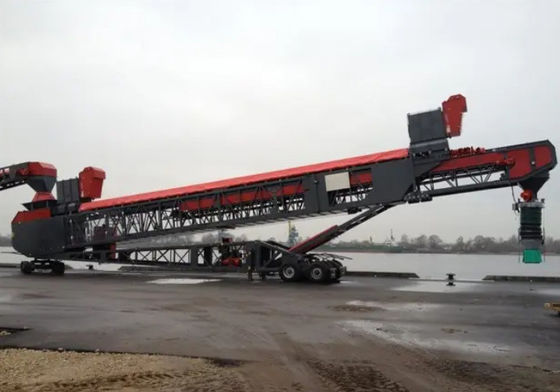 Transportador móvil de carga de buques para carga de material a granel Transportador de carga y descarga en puertos