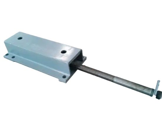 Dispositivo de tensión por tornillo de cinta transportadora para el control manual de la cinta en las plantas mineras