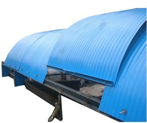 Cintas transportadoras a prueba de polvo para protección contra la lluvia, el viento y el polvo