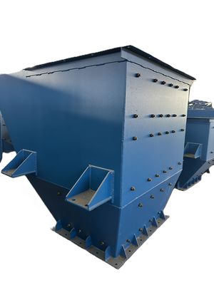 Hopper móvil de manipulación de materiales a granel con control de polvo para puertos mineros y plantas de cemento