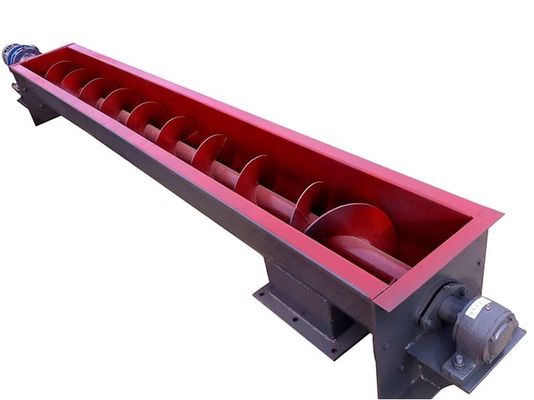 Transportador de tornillo flexible en espiral Alimentador de polvo de acero inoxidable LS Transportador de tornillo industrial